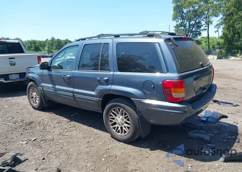 2004 Jeep Grand Cherokee Limited из США, поврежденный, VIN 1J8GW58J14C139431